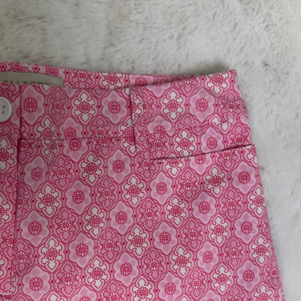 NWOT Talbots Pink Patterned ankle 4 - image 4